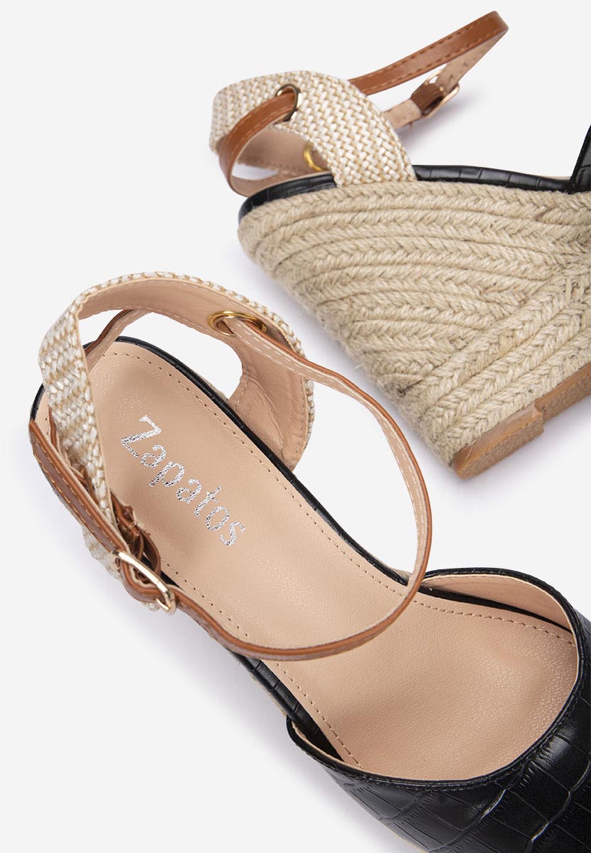 Ženski espadrile Benisa V2 črna
