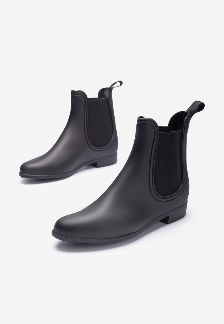 Škorenj de cauciuc Brigitta Negre