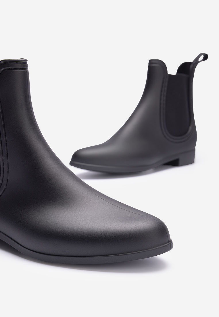 Škorenj de cauciuc Brigitta Negre