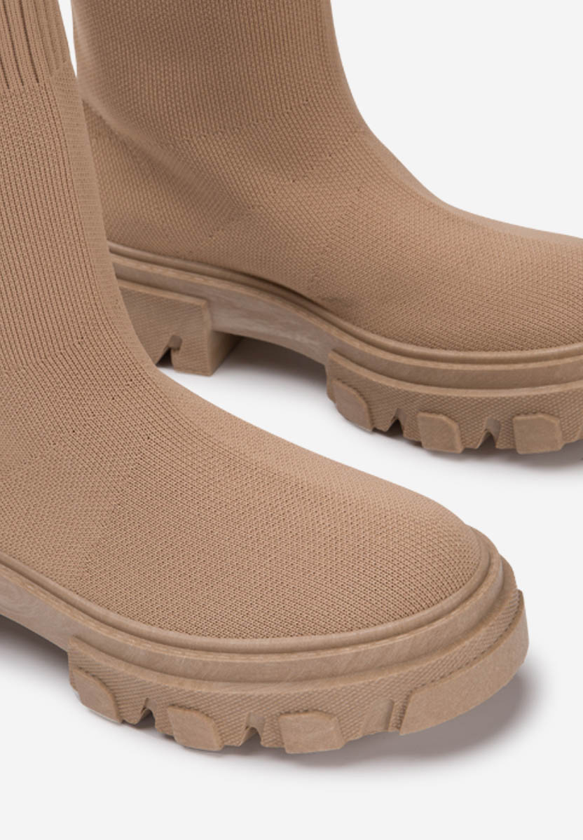 Ženski gležnjari Zhavia kaki