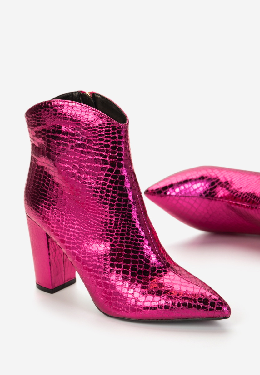 Gležnjarji s peto Fuksija Brilliance