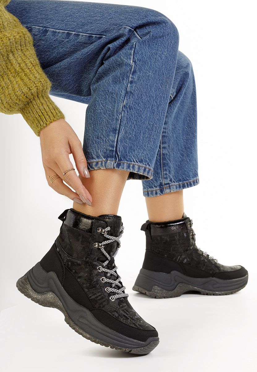 Sneakers High-Top Madeca črna