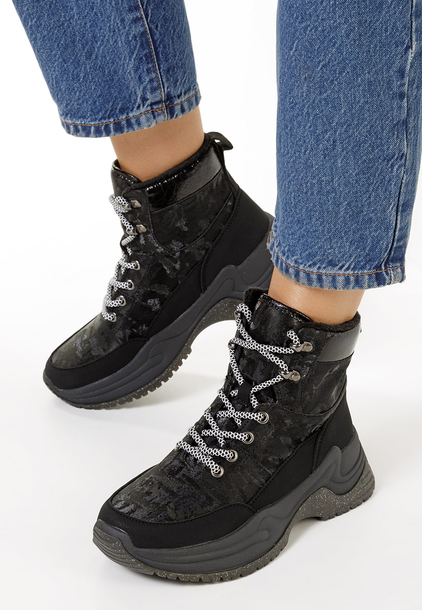 Sneakers High-Top Madeca črna