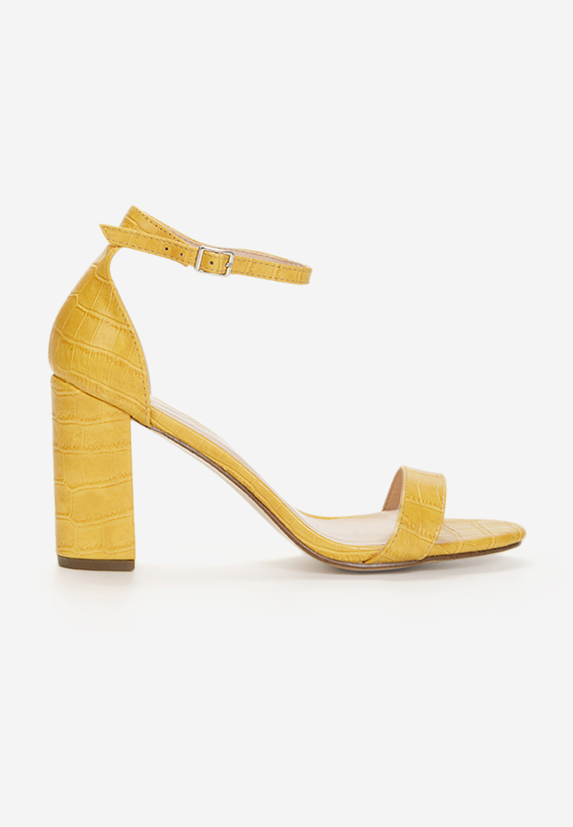 Ženski sandali Leilana Rumena