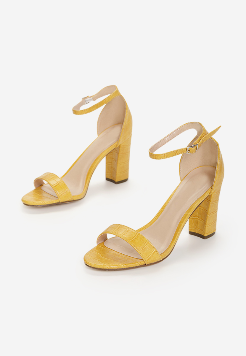 Ženski sandali Leilana Rumena