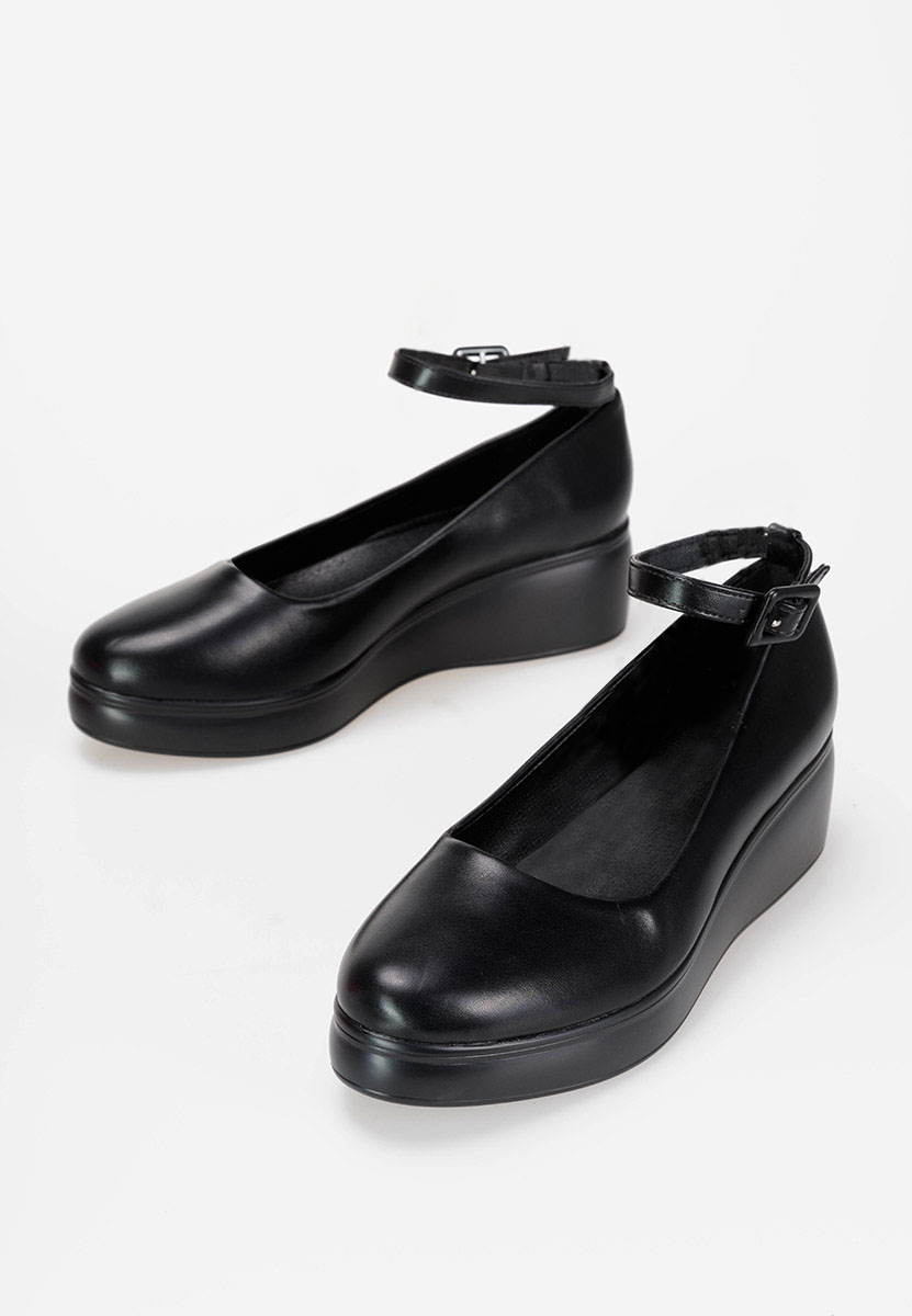Čevlji s platformo Evelyne črna