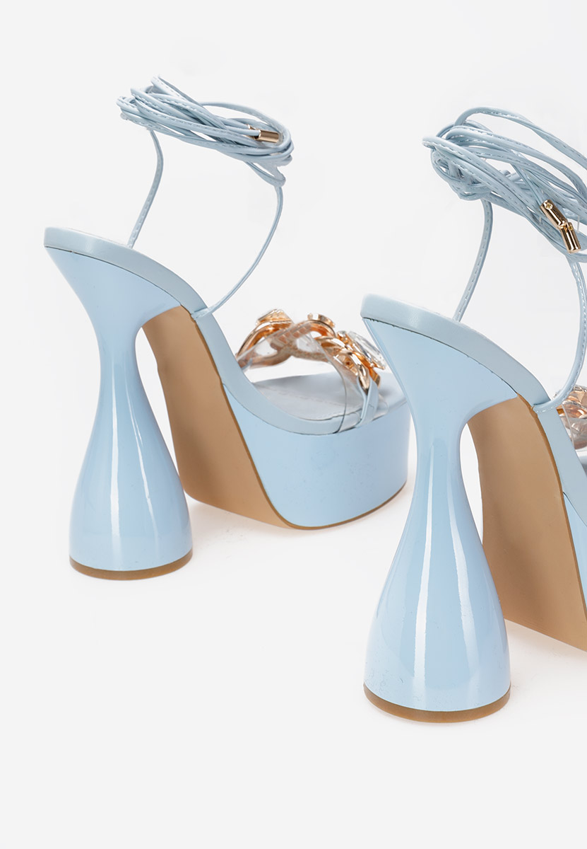 Ženski sandali Lanvina Svetlo modra