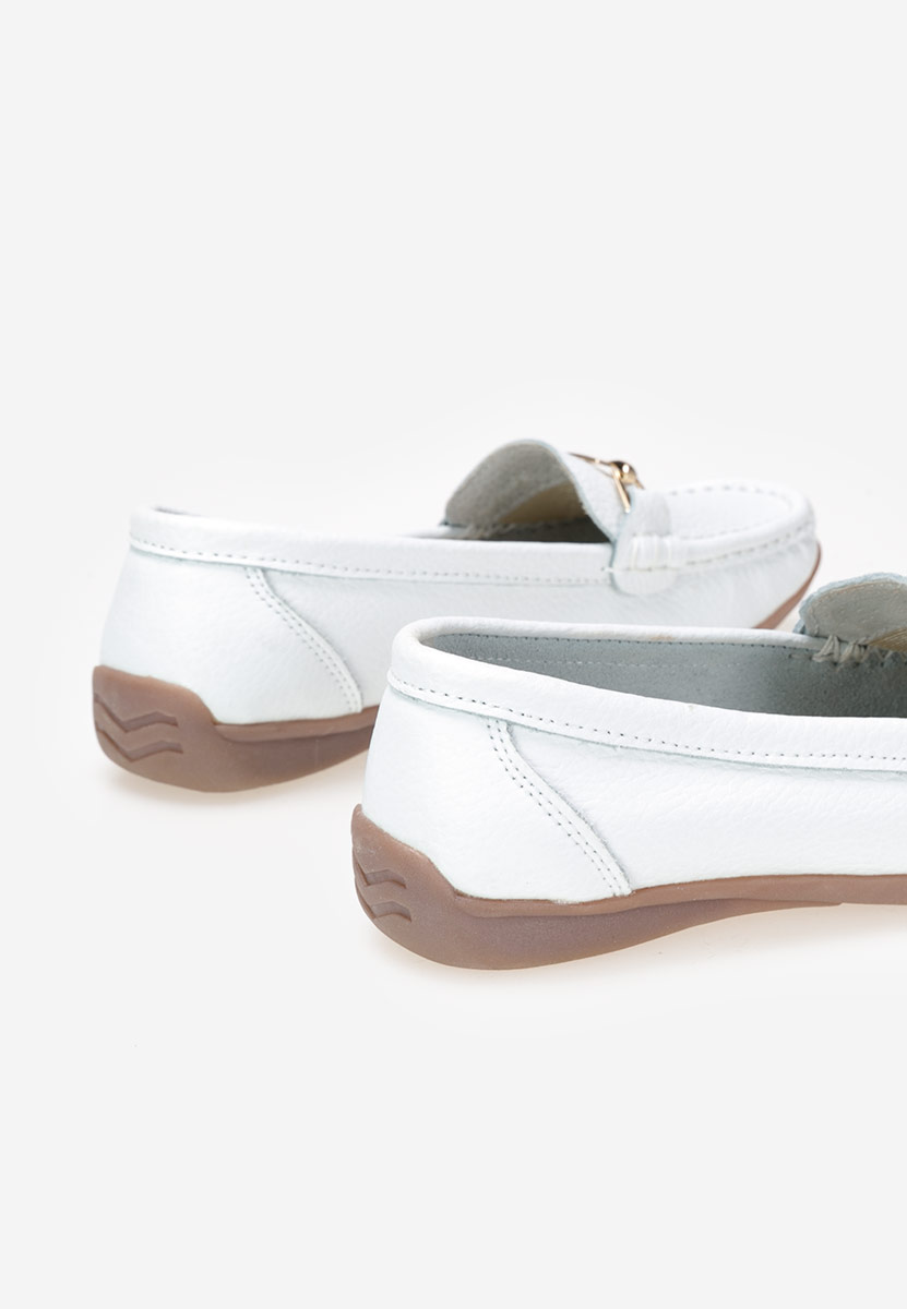 Usnjeni mokasini Bela Celetina