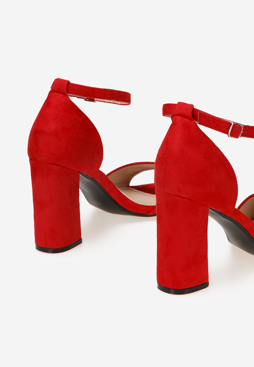 Ženski sandali Rdeča Liunda