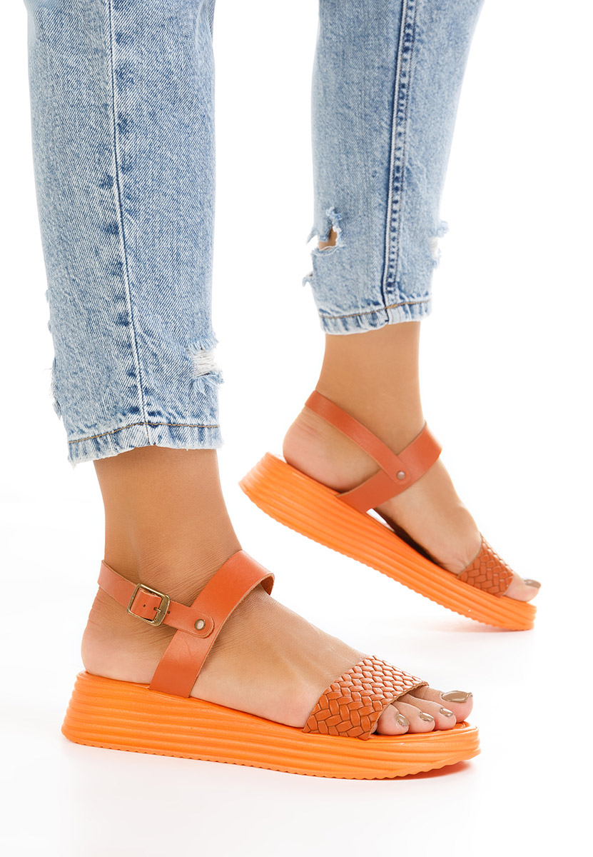 Ženski sandali Legoa Oranžna