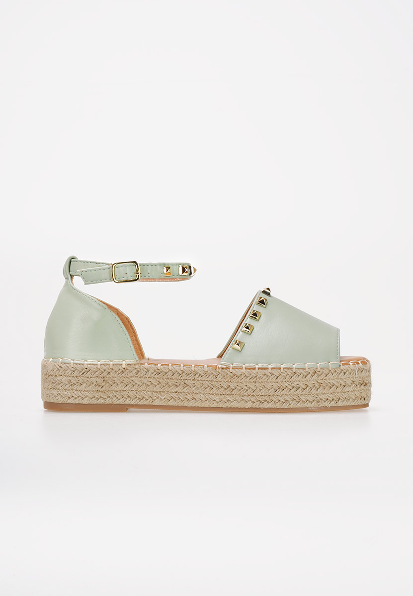 Ženski espadrile Firmosa Zelena