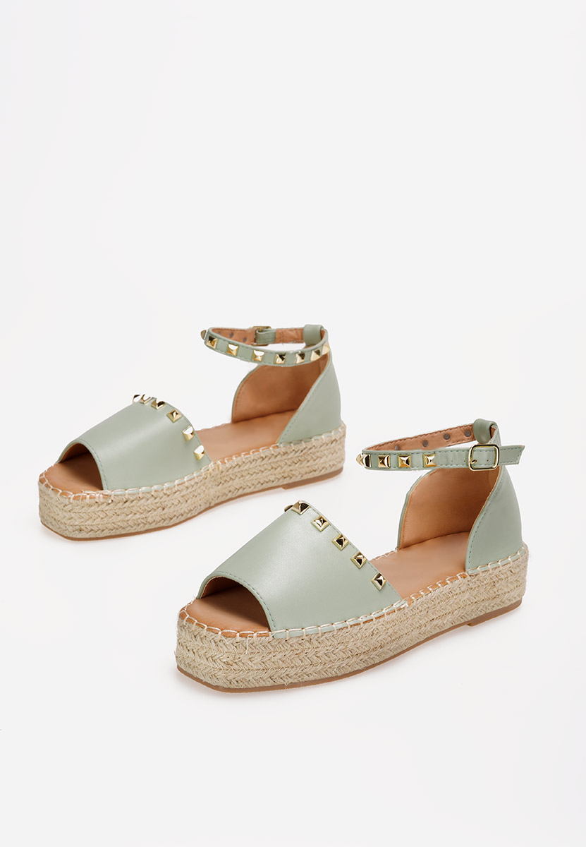 Ženski espadrile Firmosa Zelena