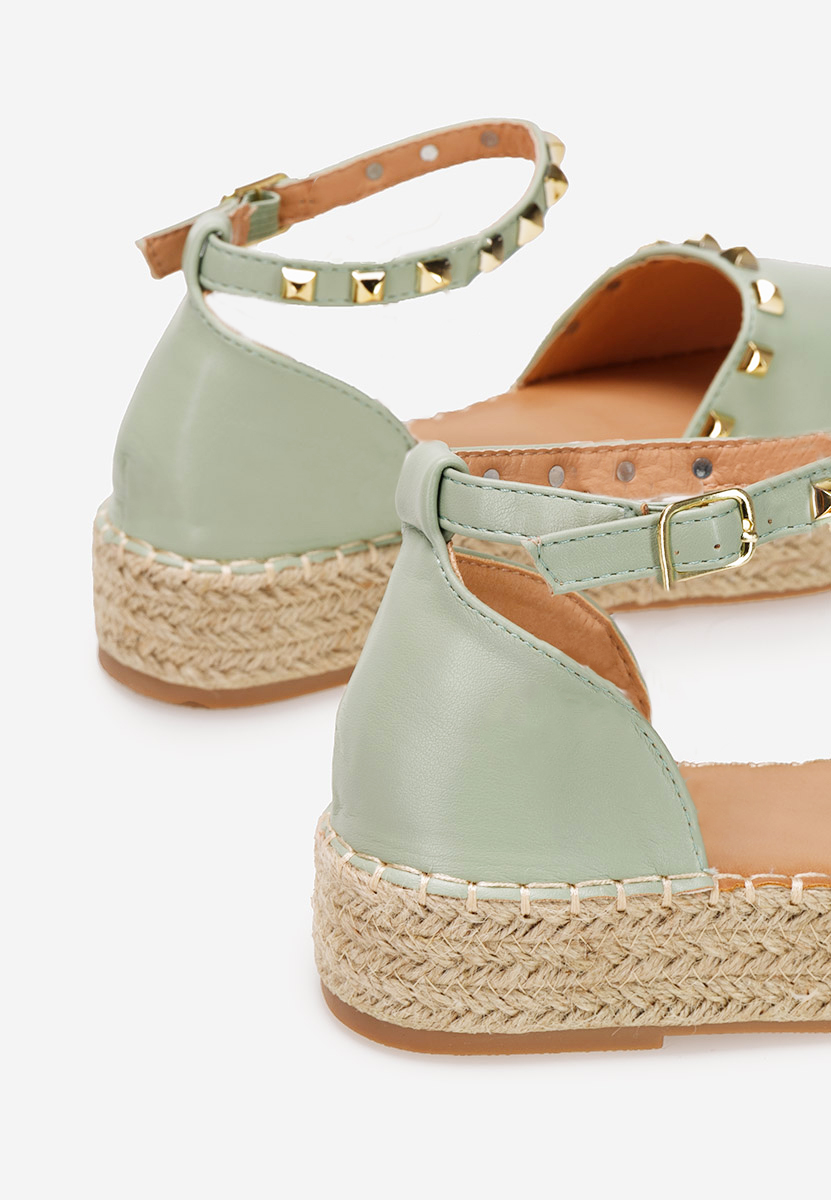 Ženski espadrile Firmosa Zelena
