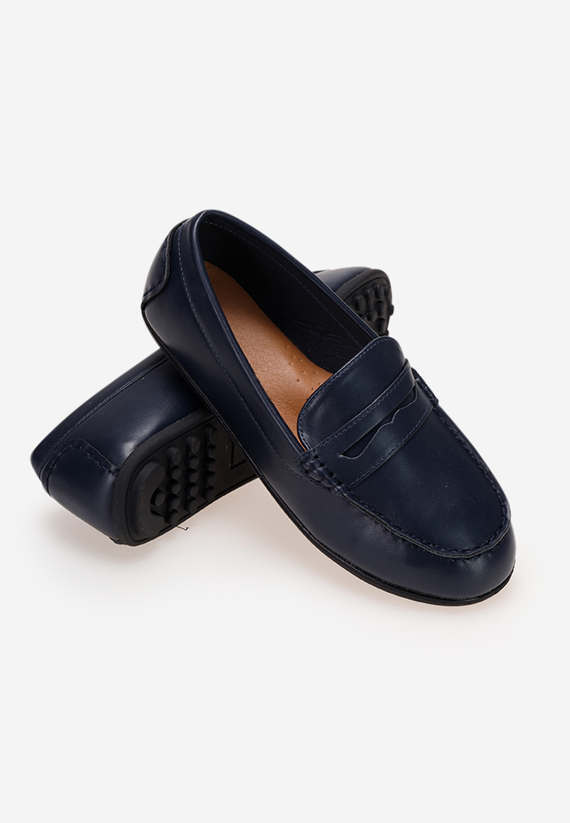 Mokasini za fante Break B Navy
