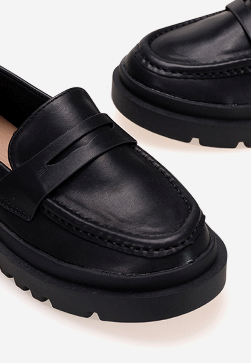 mokasini za fante črna Newark A