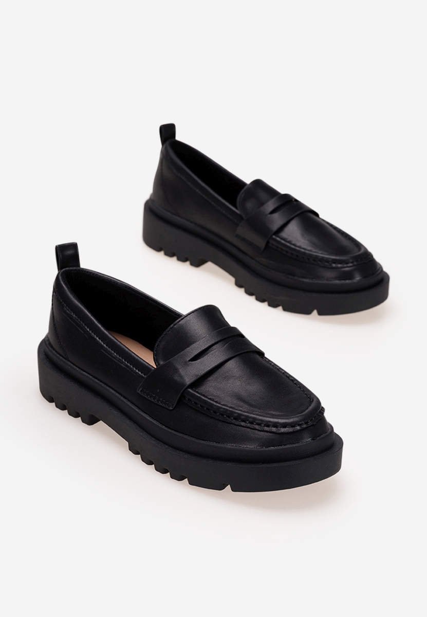 mokasini za fante črna Newark A