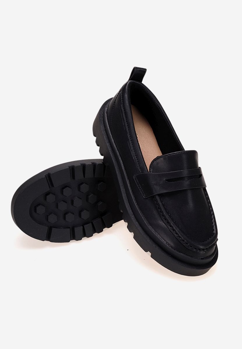 mokasini za fante črna Newark A