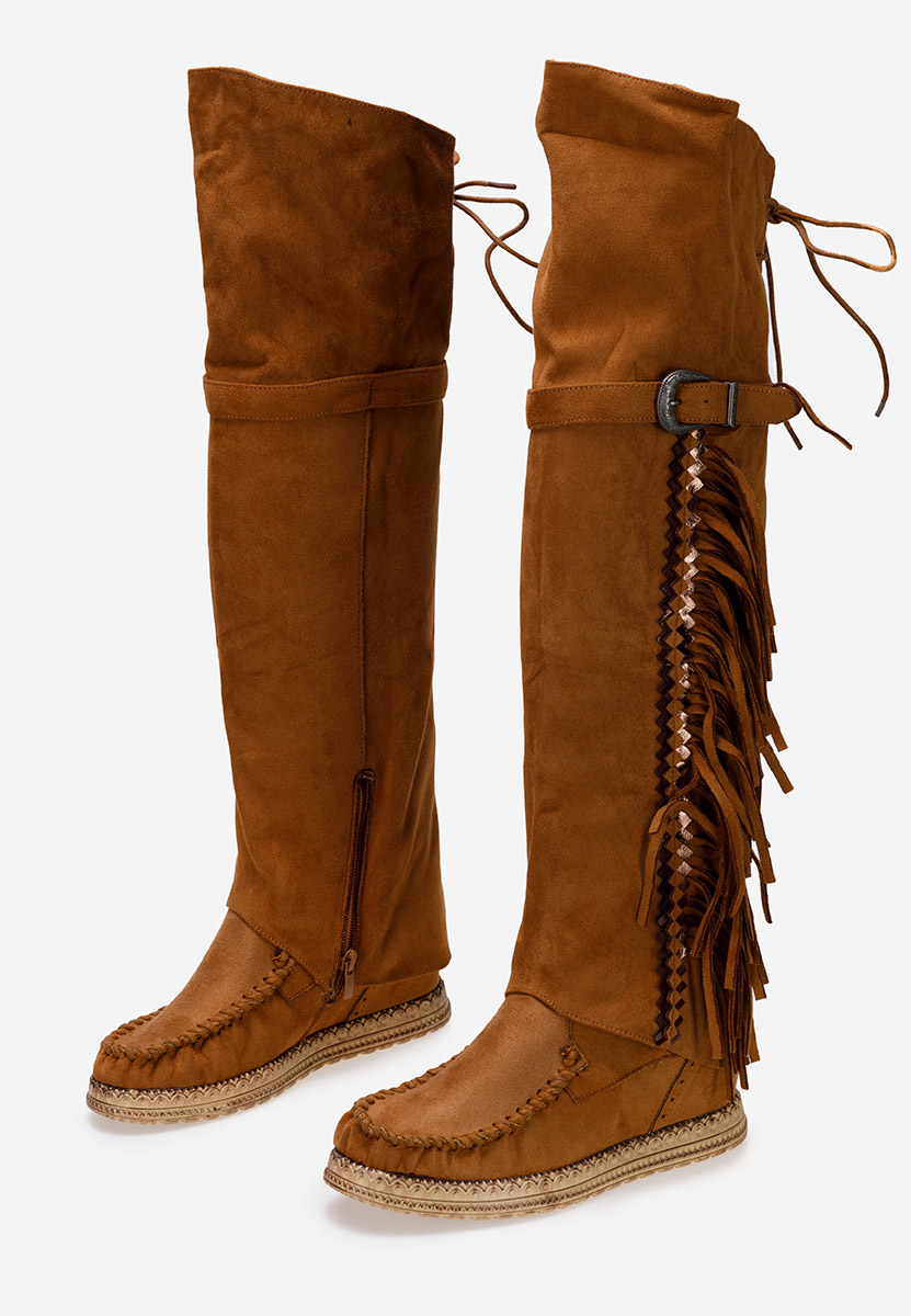 Škornji s platformo Kamela Arizona