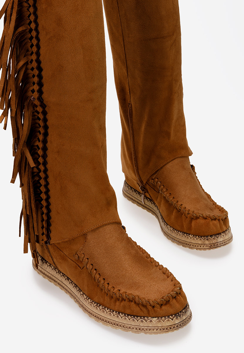 Škornji s platformo Kamela Arizona