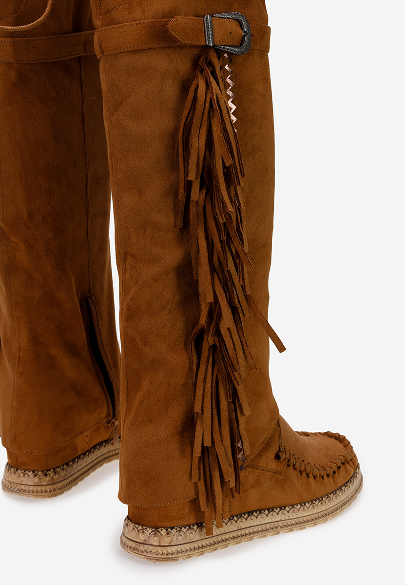 Škornji s platformo Kamela Arizona