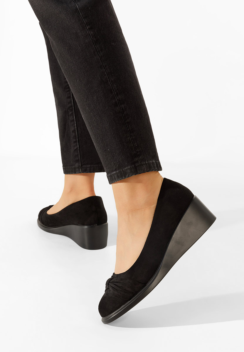 Čevlji s platformo Fines V2 črna