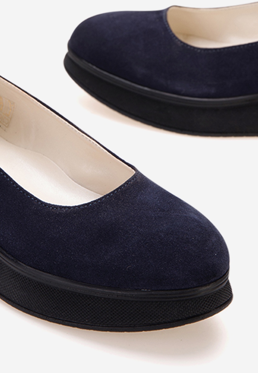 Čevlji s platformo modra Cantoria V2