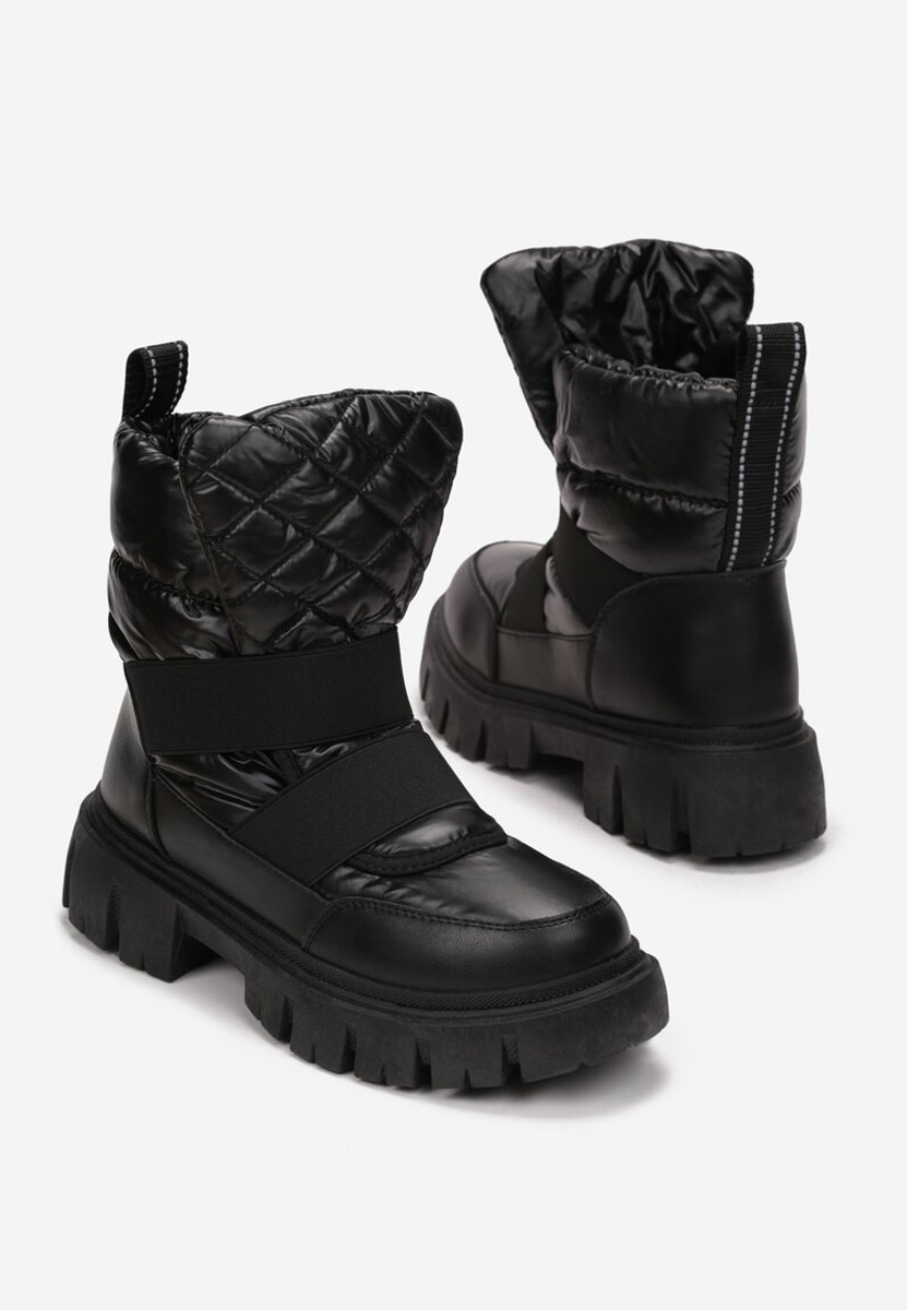 Ženski škornji za sneg črna Joya