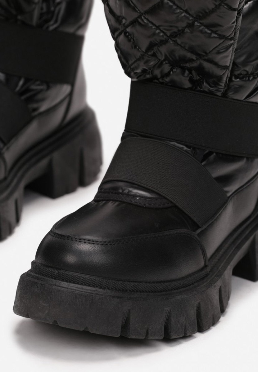 Ženski škornji za sneg črna Joya