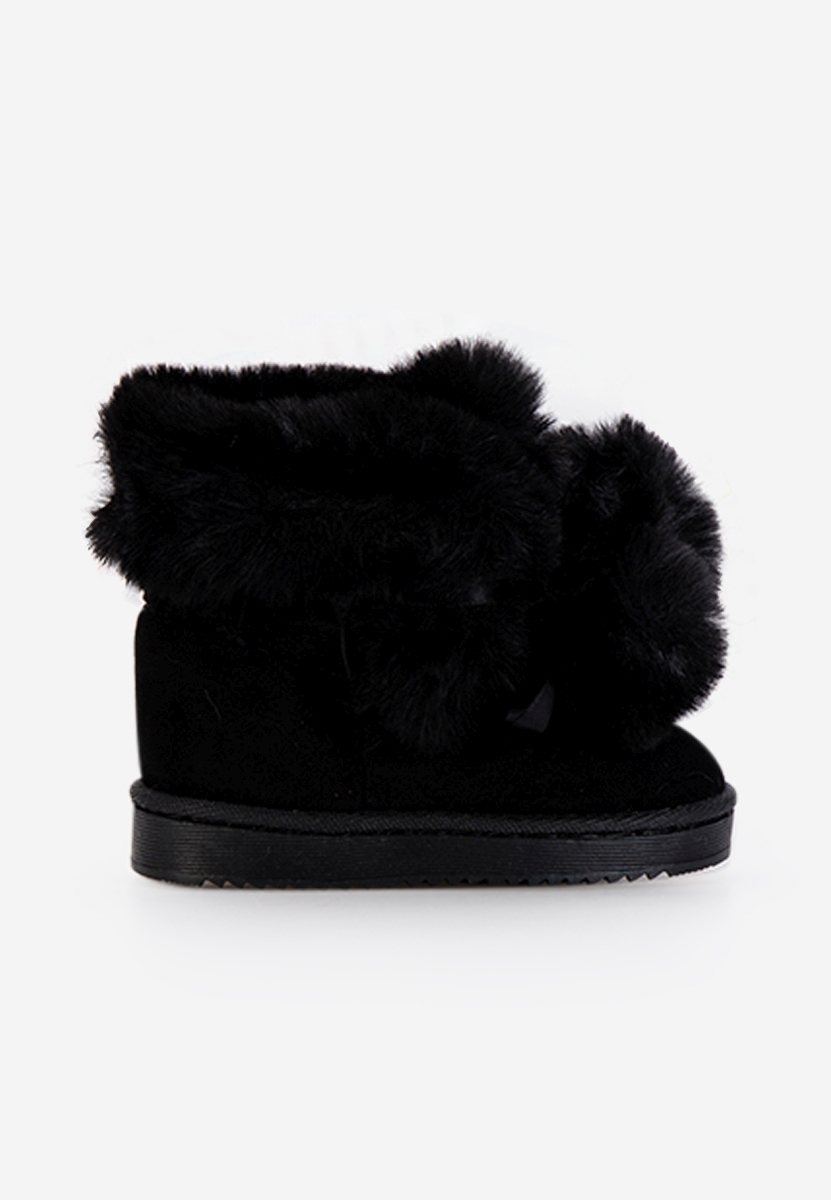 Škornji za punce črna Paranasa A