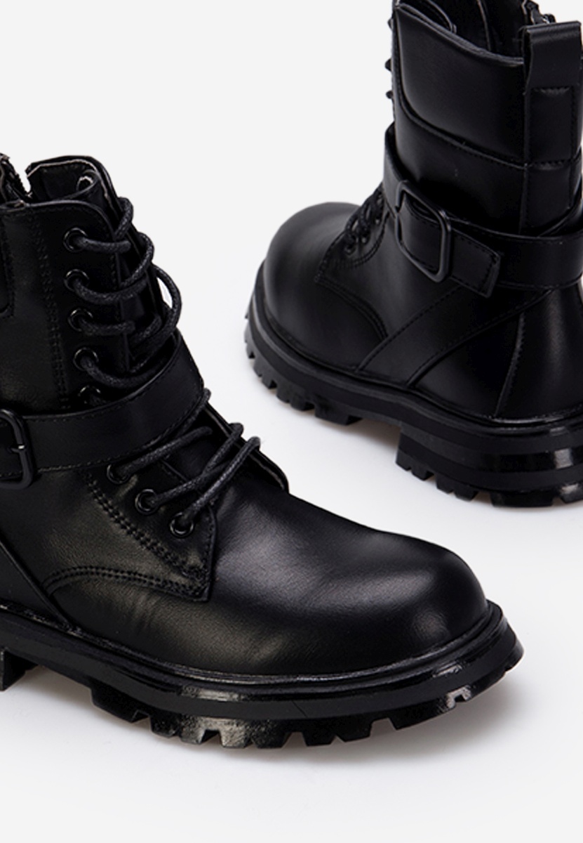 Gležnarji za punce črna Guarda