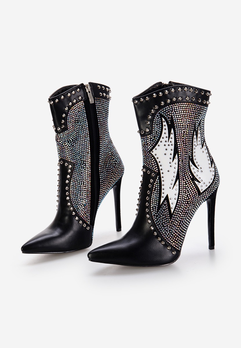 Gležnjarji s peto črna Ternisa