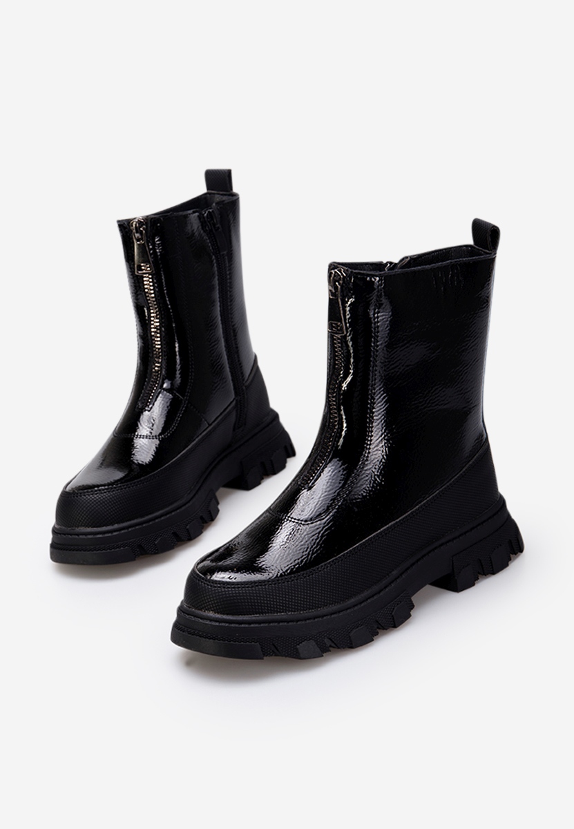 Gležnarji za punce črna Pamplona V2