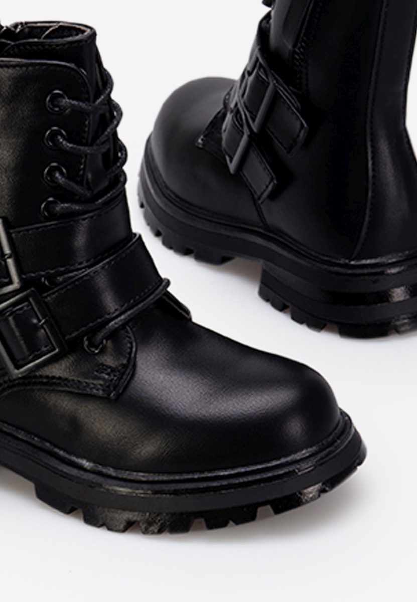 Gležnarji za punce črna Xira A V2