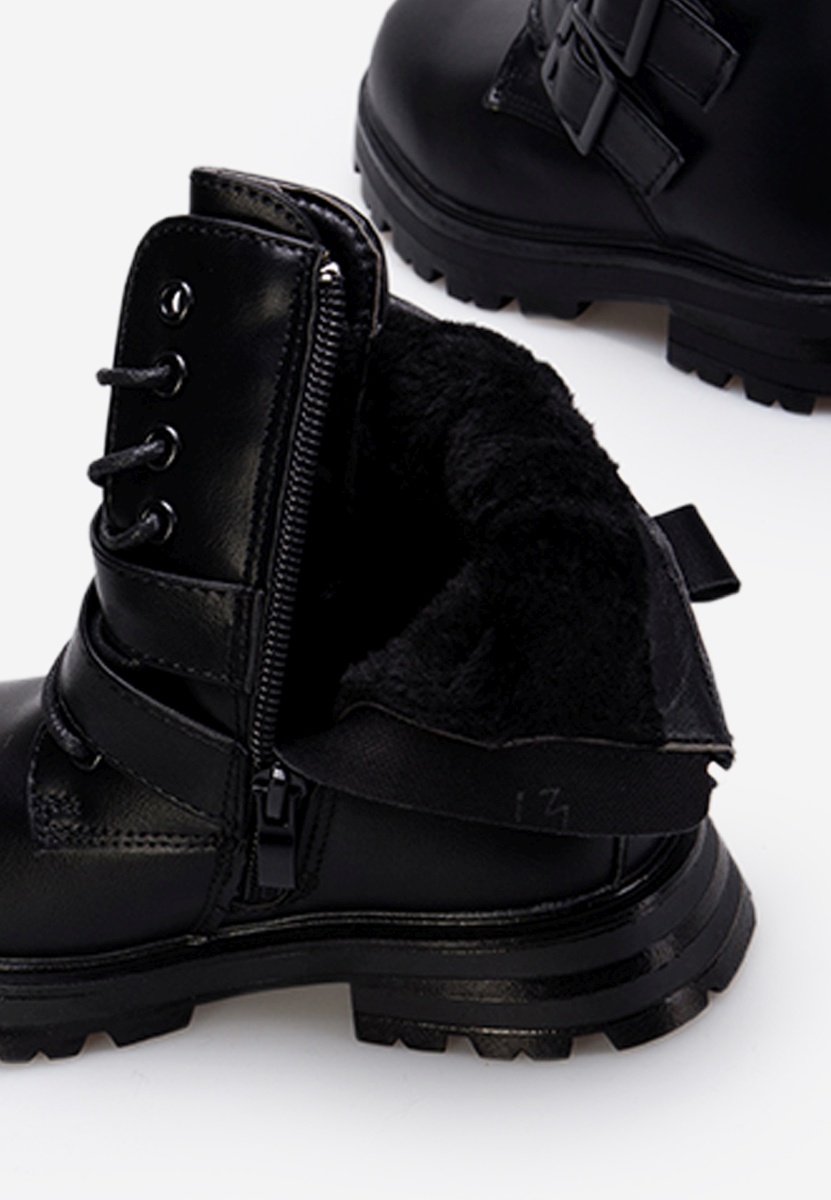 Gležnarji za punce črna Xira A V2