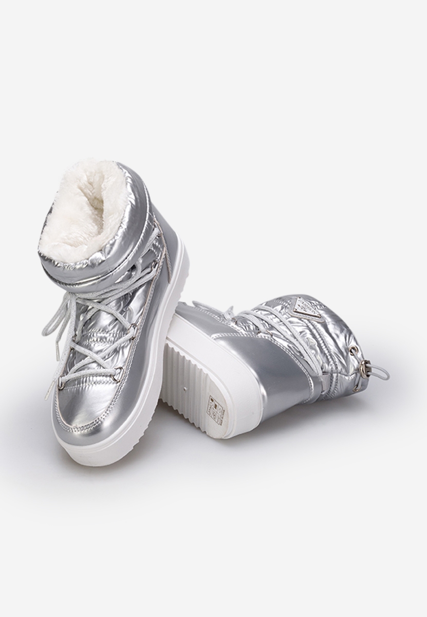Ženski škornji za sneg Srebrne Andaraia