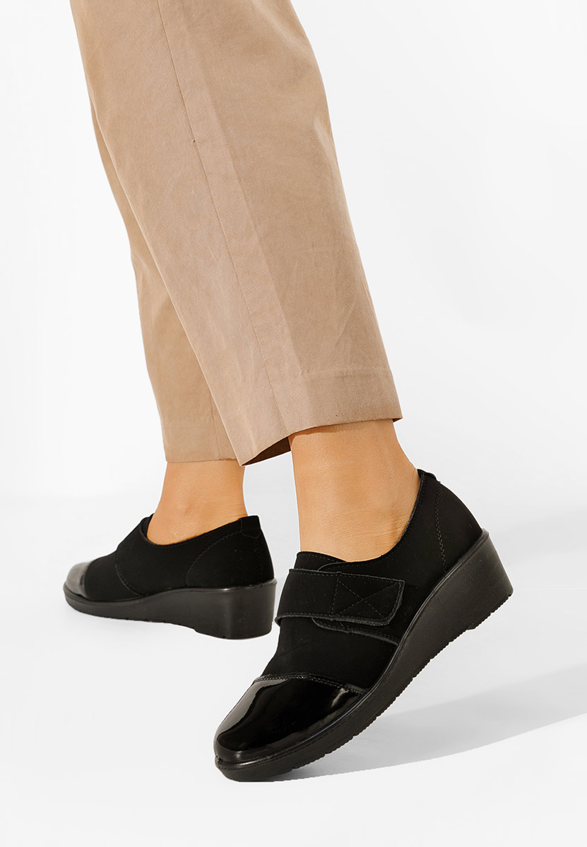 Čevlji s platformo črna Elizea