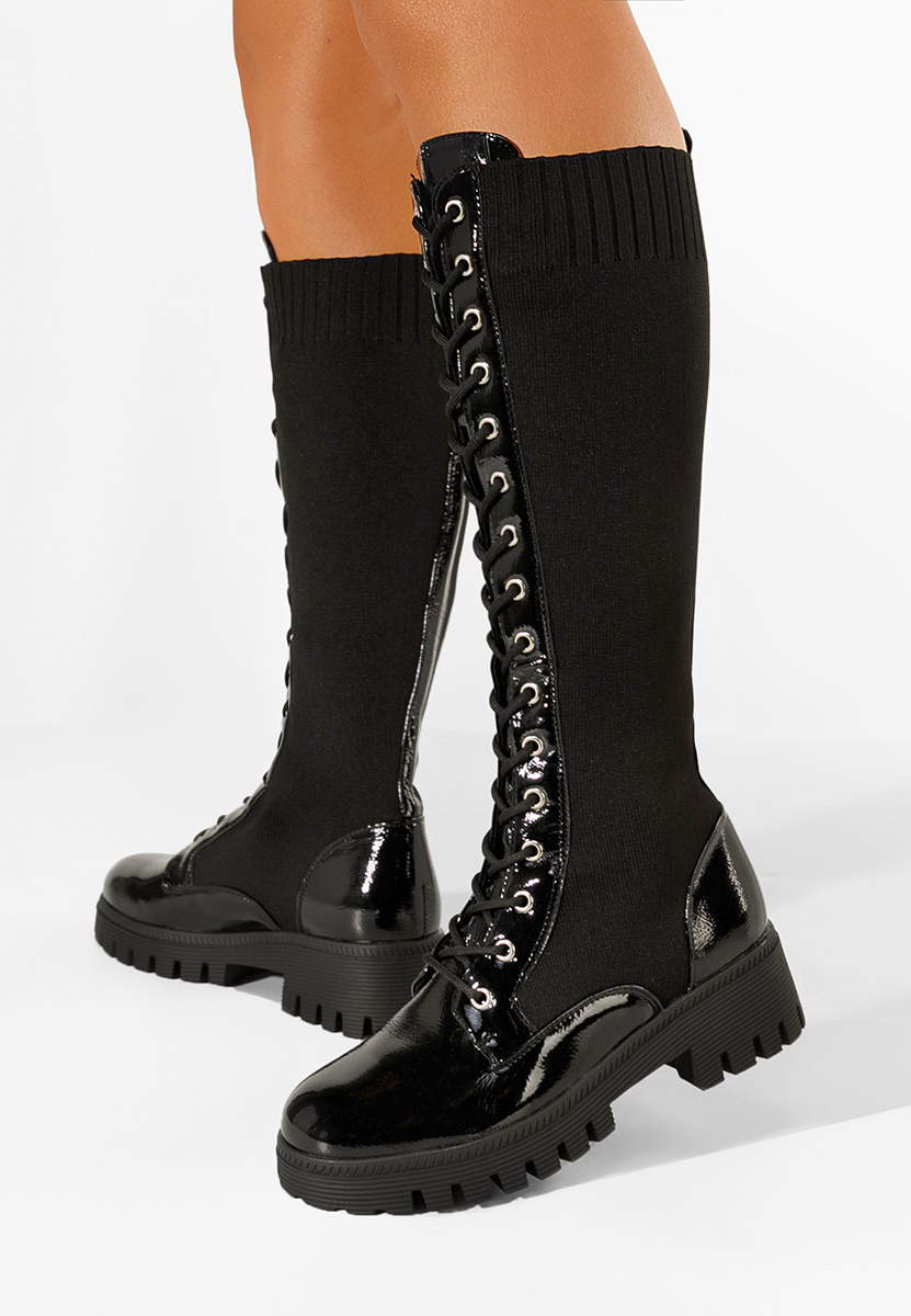 Ženski škorenj črna Estella V2