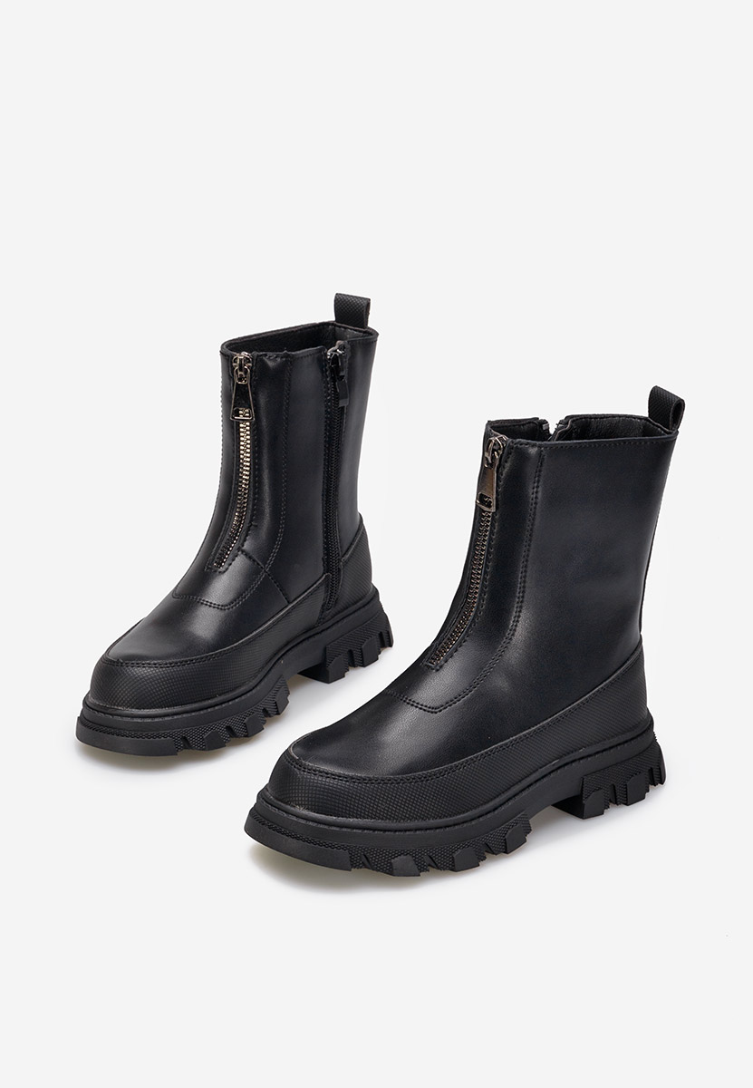 Gležnarji za punce črna črna Pamplona