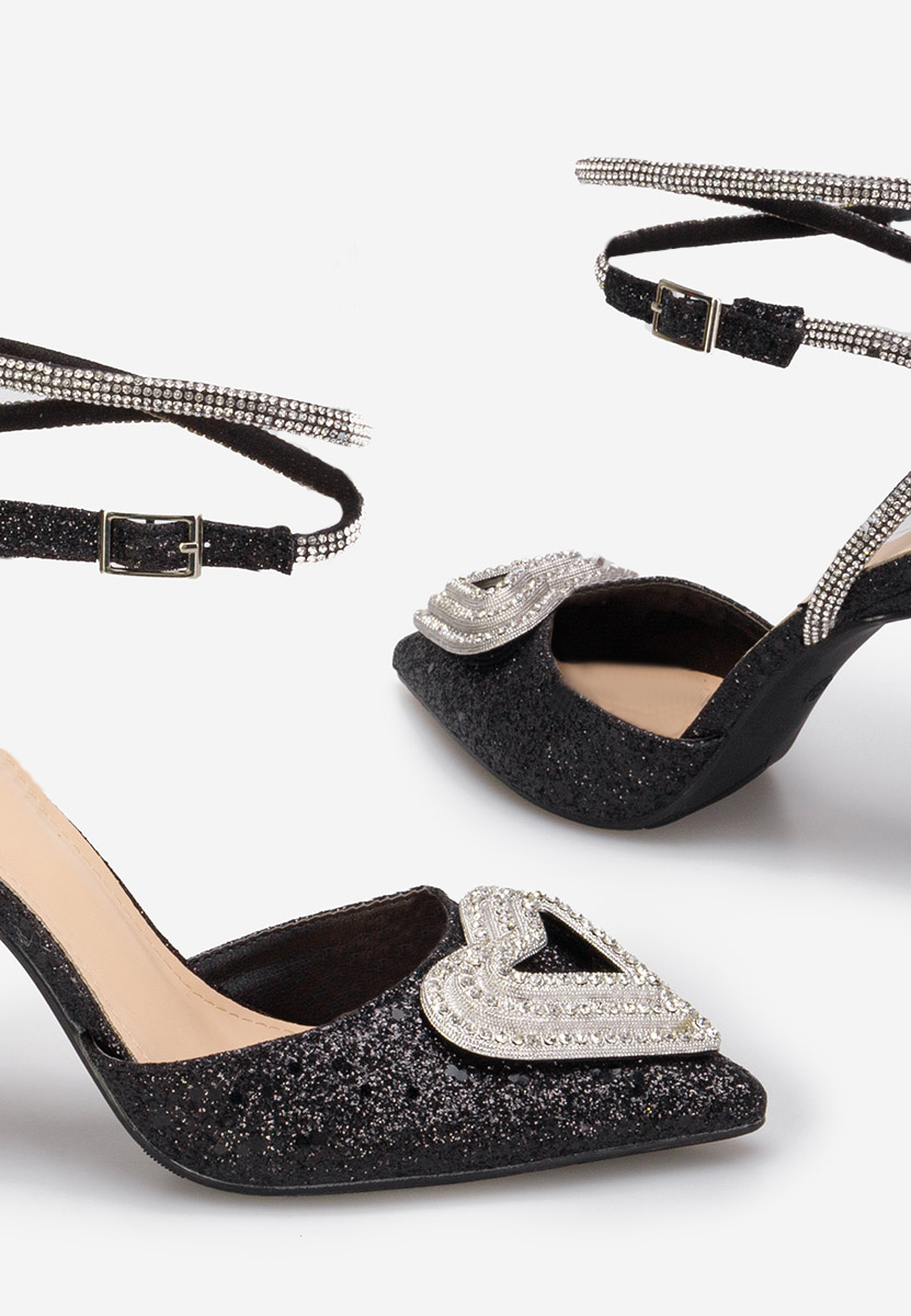 Ženski salonari Amaya črna