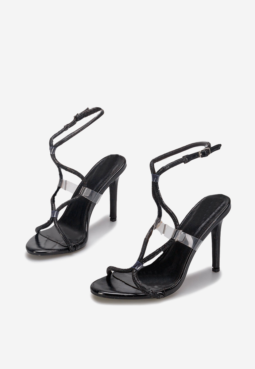Ženski sandali Yulina črna