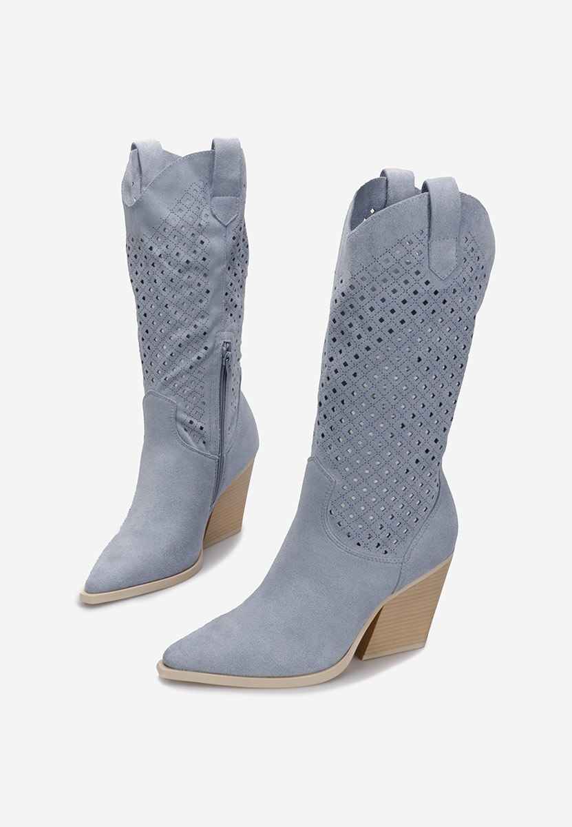 Kavbojski škornji Sephora svetlo modra
