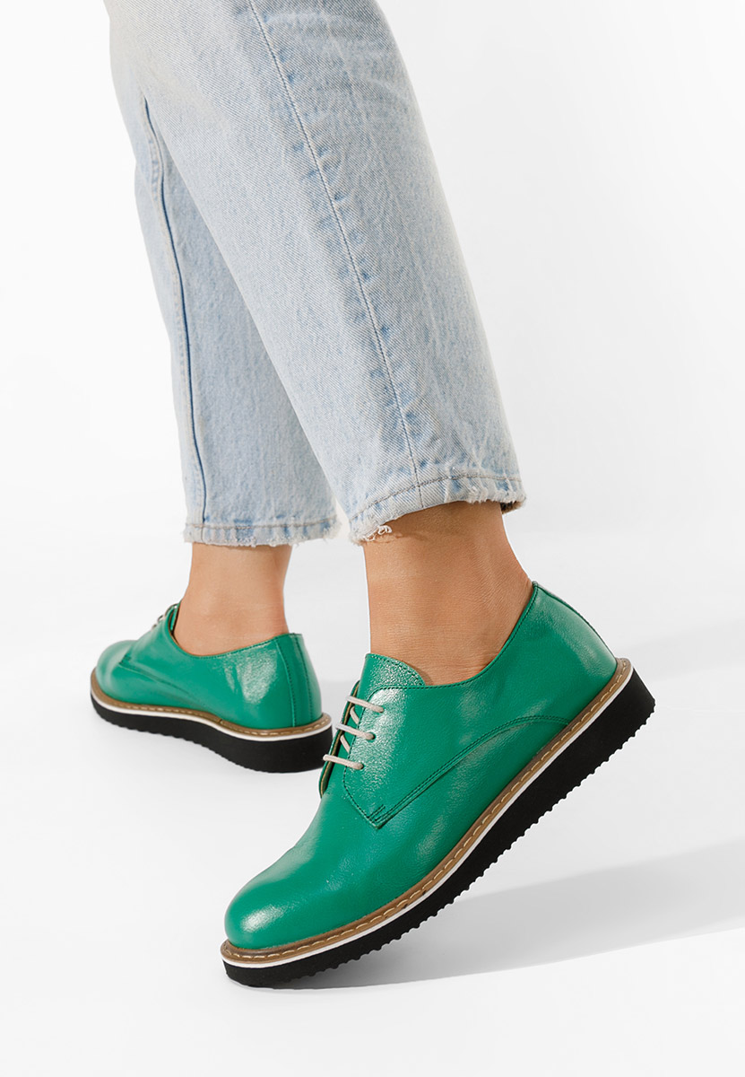 Oxford čevlji Casilas Zelena