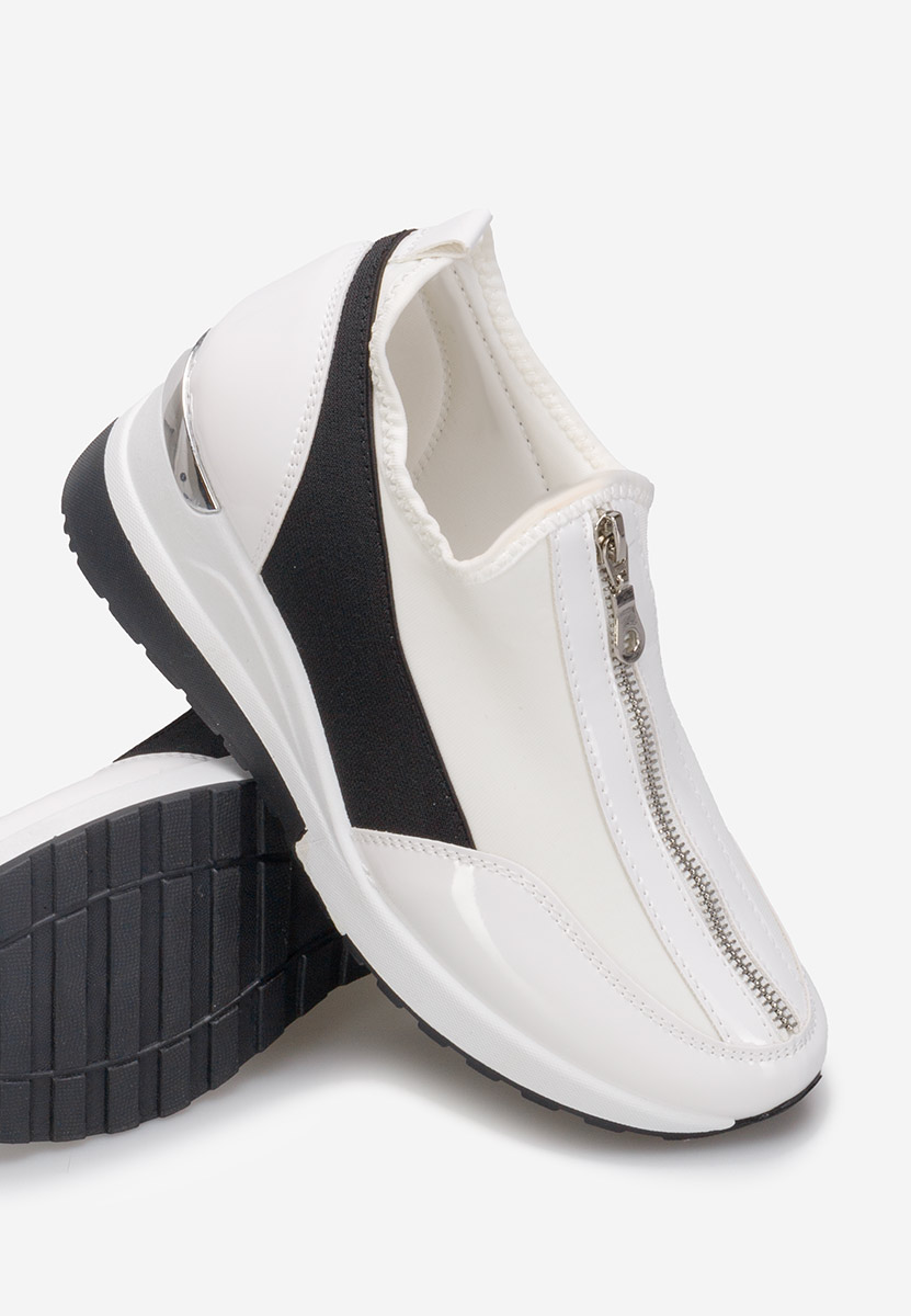 Superge s platformo Dollie bela