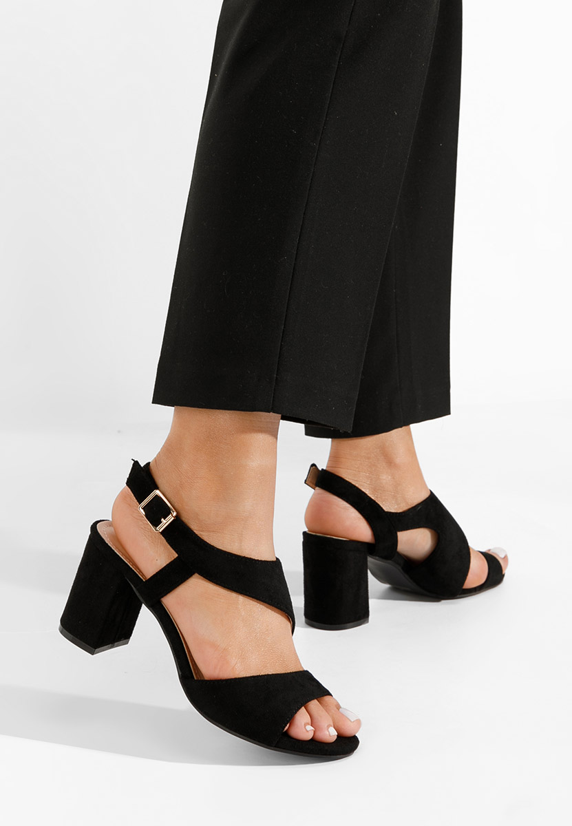 Ženski sandali Floresta črna