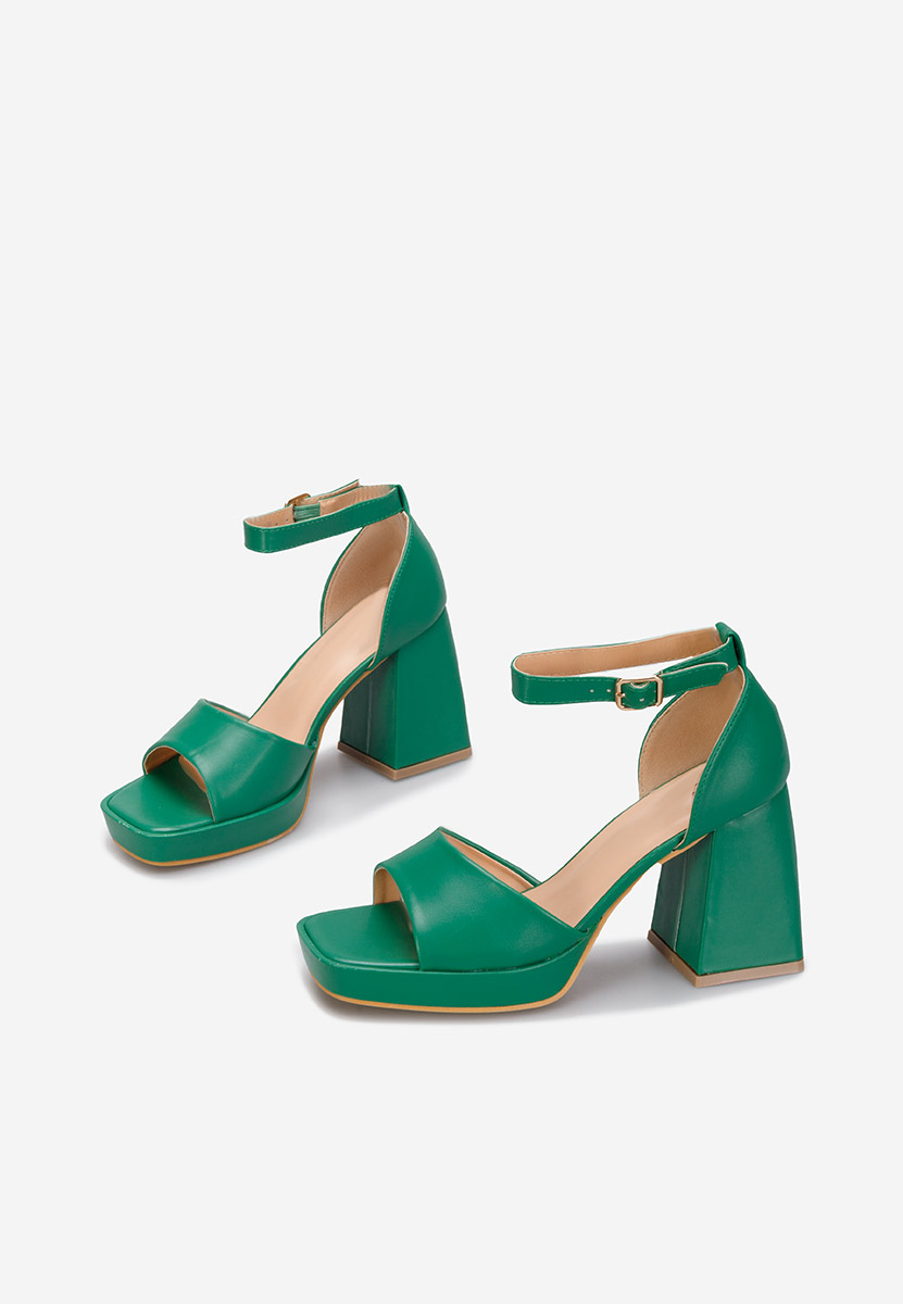 Ženski sandali Alexaria V2 Zelena