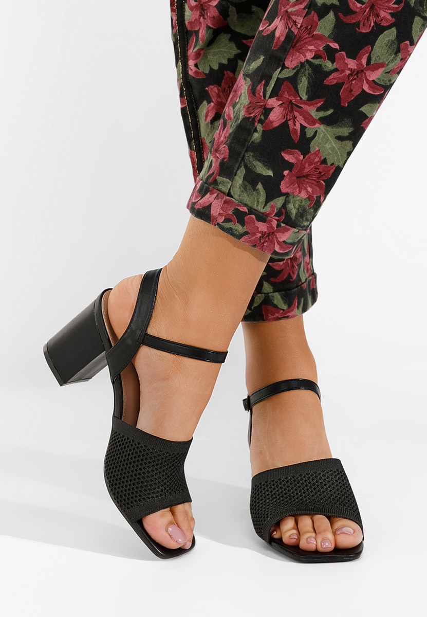 Ženski sandali Clarina črna
