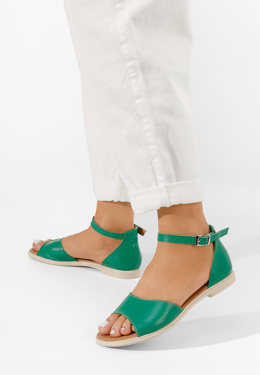 Ženski sandali Montela Zelena