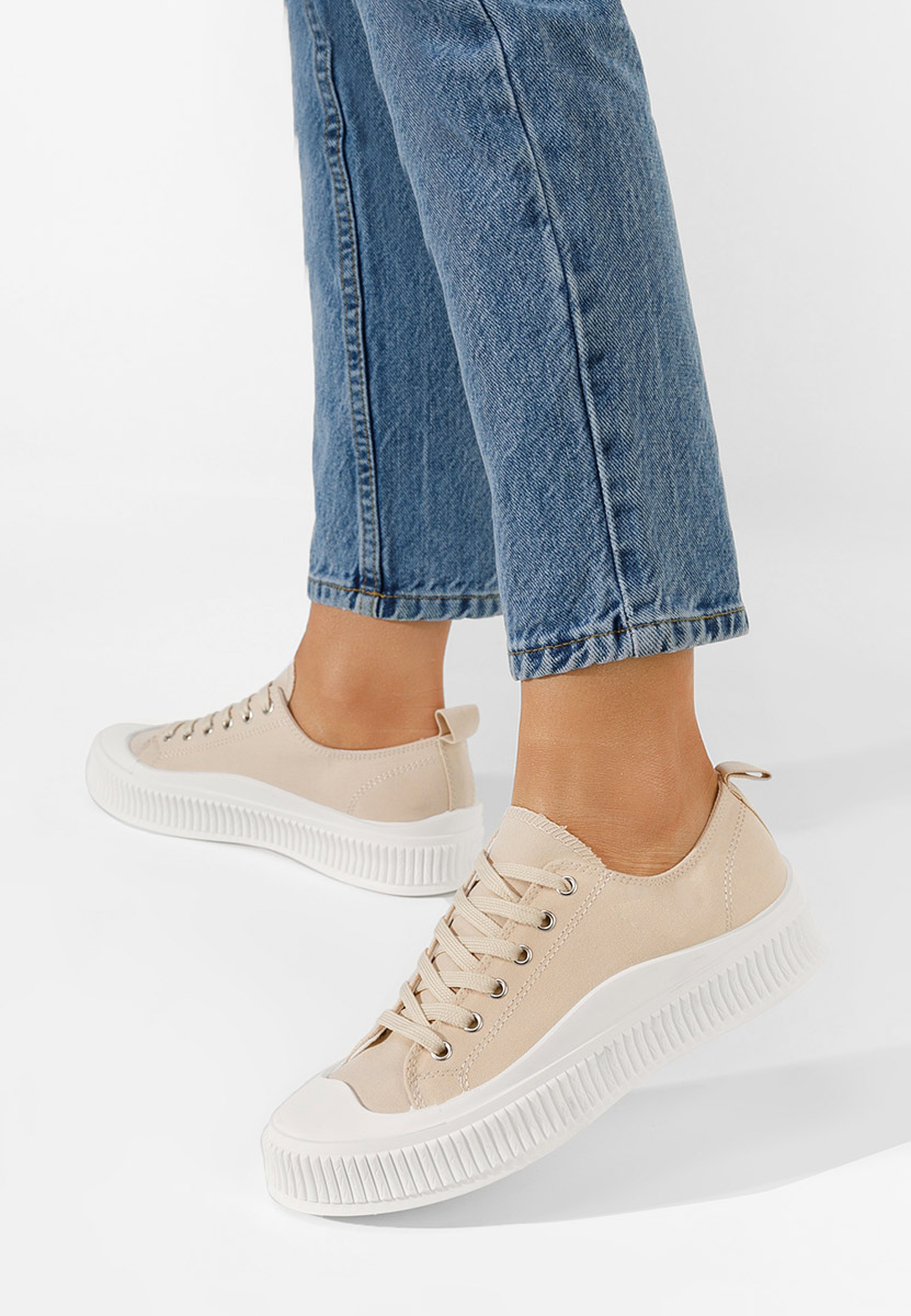 Ženski teniški čevlji Campo Bež