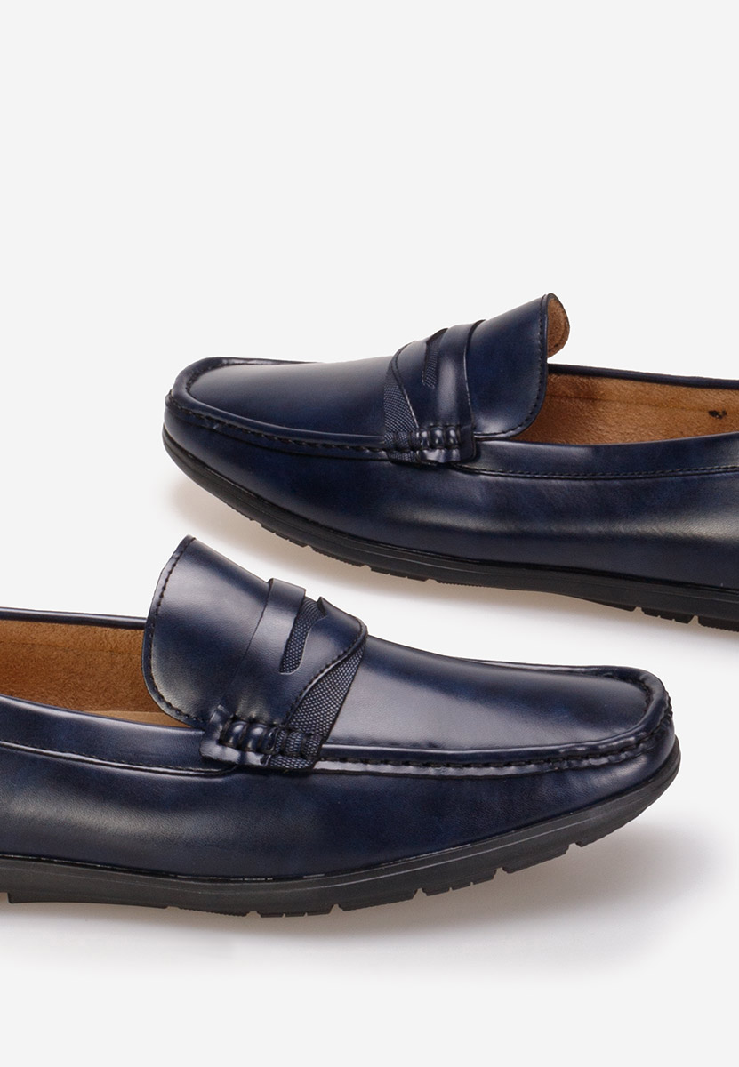 Moški mokasini Flavius Navy