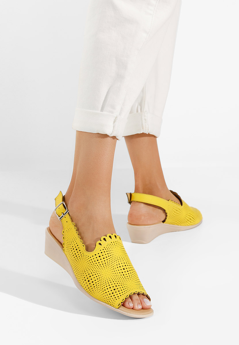 Ženski sandali Claudia Rumena